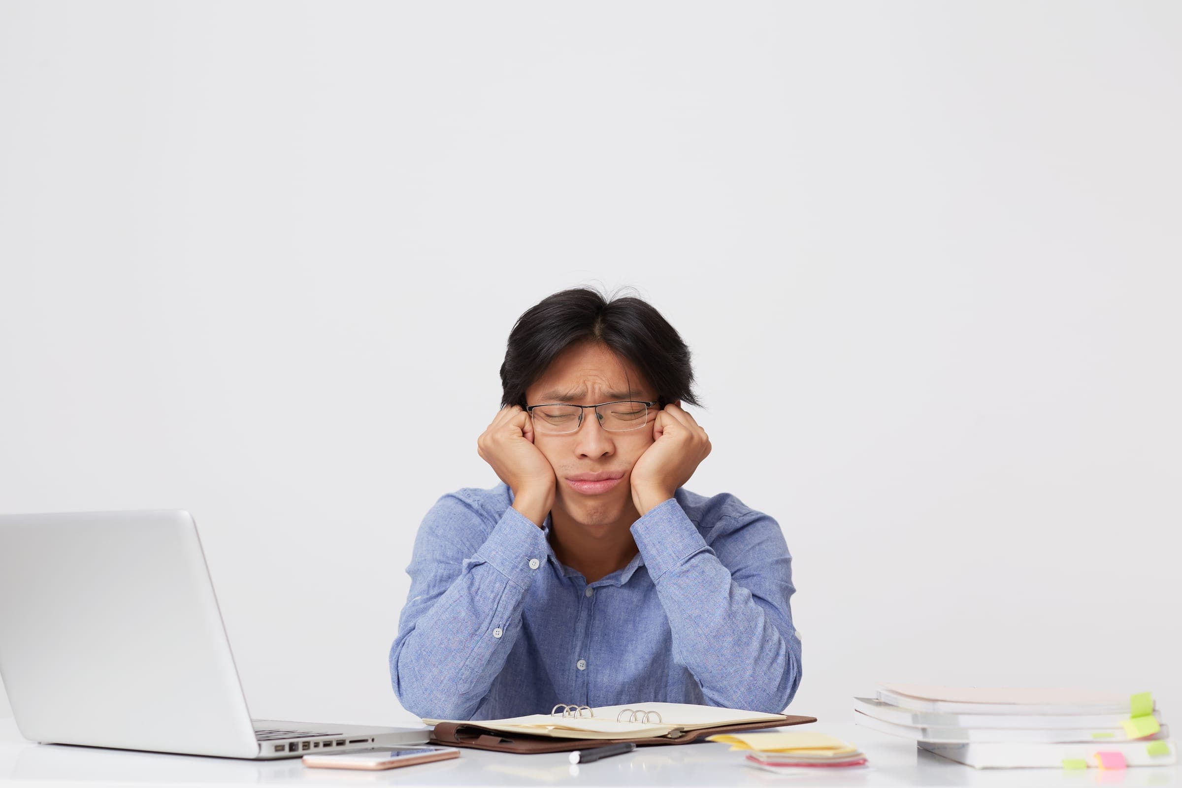 A man at a crossroads in a stalled project — representing the execution failures that derail Business Central implementations