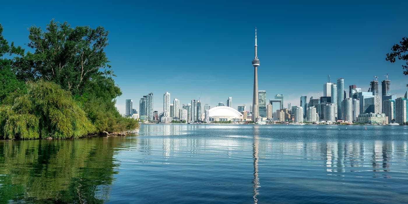 Toronto city skyline